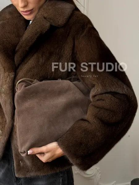 Норковый пиджак - фото 1