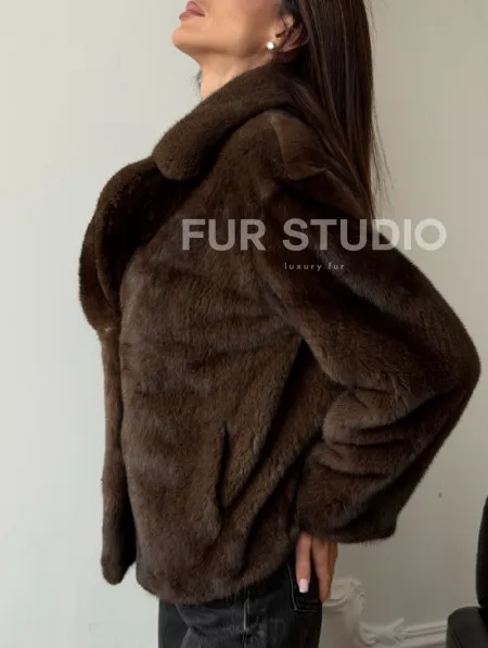 Норковый пиджак - фото 4