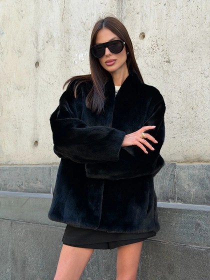 Шуба автоледи из меха аукционной норки SAGA FURS - фото 13