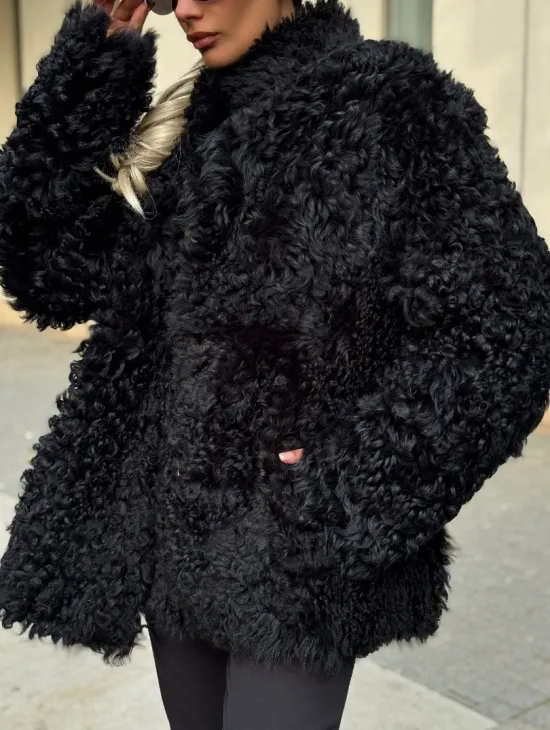 Дубленка из натуральной овчины Тиградо - фото 1